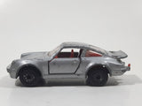 Vintage 1978 Lesney Matchbox Superfast No. 3 Porsche Turbo Silver Grey Die Cast Toy Car Vehicle with Opening Doors