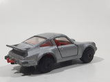 Vintage 1978 Lesney Matchbox Superfast No. 3 Porsche Turbo Silver Grey Die Cast Toy Car Vehicle with Opening Doors