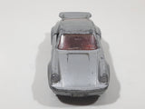 Vintage 1978 Lesney Matchbox Superfast No. 3 Porsche Turbo Silver Grey Die Cast Toy Car Vehicle with Opening Doors