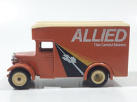 Lledo Days Gone Promotional Allied The Careful Movers Orange Die Cast Toy Car Vehicle