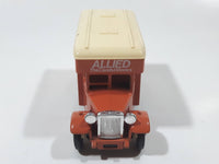 Lledo Days Gone Promotional Allied The Careful Movers Orange Die Cast Toy Car Vehicle