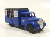 Lledo Chevron No. 17 Standard Oil Roof Paint 1939 Delivery Truck Blue Die Cast Toy Car Vehicle