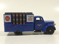 Lledo Chevron No. 17 Standard Oil Roof Paint 1939 Delivery Truck Blue Die Cast Toy Car Vehicle