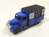 Lledo Chevron No. 17 Standard Oil Roof Paint 1939 Delivery Truck Blue Die Cast Toy Car Vehicle