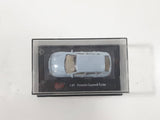 Malibu International Ltd Porsche Cayenne Turbo 1/87 Scale Light Blue Die Cast Toy Car Vehicle in Display Case 2 1/4" Long