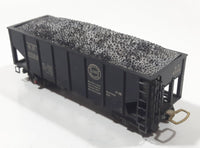 Athearn HO Scale SP 47124 Southern Pacific 2-Bay Hopper Black Plastic Train Car Vehicle