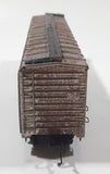 HO Scale Santa Fe A.T.S.F. 10529 Reefer Box Car Brown Toy Train Car Vehicle