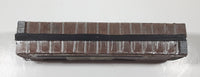 HO Scale Santa Fe A.T.S.F. 10529 Reefer Box Car Brown Toy Train Car Vehicle