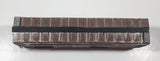 HO Scale Santa Fe A.T.S.F. 10529 Reefer Box Car Brown Toy Train Car Vehicle