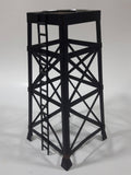 Black Metal Water Tower 8" Tall