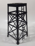 Black Metal Water Tower 8" Tall