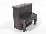 Vintage Miniature Piano Metal Pencil Sharpener Doll House Furniture Size