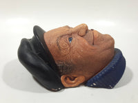 Vintage 1967 Bossons Congleton Boatman 5 1/2" Tall Chalkware Wall Hanging Made in England