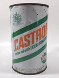 Vintage Castrol SAE 20 HD Motor Oil with Liquid Tungsten 6 1/2" Tall One Imperial Quart Metal Oil Can EMPTY