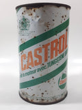 Vintage Castrol SAE 20 HD Motor Oil with Liquid Tungsten 6 1/2" Tall One Imperial Quart Metal Oil Can EMPTY