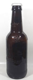 Rare 2000 Budweiser King of Beers St. Pat's Huge 14" Tall Embossed Brown Amber Glass Bottle