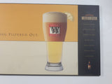 Widmer Brothers Hefeweizen Nothing Filtered Out 12" x 30" Hardboard Wood Wall Plaque