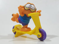 1989 McDonald's Garfield Scooter Rider 2" Tall Toy Figure