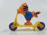 1989 McDonald's Garfield Scooter Rider 2" Tall Toy Figure