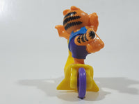 1989 McDonald's Garfield Scooter Rider 2" Tall Toy Figure