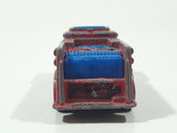 1982 Hot Wheels Fire Eater Red Fire Truck Die Cast Toy Car Vehicle - BW - Blue Lights