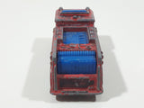 1982 Hot Wheels Fire Eater Red Fire Truck Die Cast Toy Car Vehicle - BW - Blue Lights