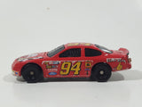 1998 Hot Wheels NASCAR #94 Ronald McDonald Red Die Cast Toy Race Car Vehicle McDonald's Happy Meal