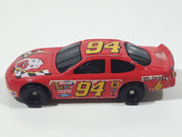 1998 Hot Wheels NASCAR #94 Ronald McDonald Red Die Cast Toy Race Car Vehicle McDonald's Happy Meal