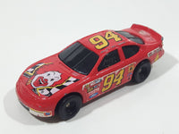 1998 Hot Wheels NASCAR #94 Ronald McDonald Red Die Cast Toy Race Car Vehicle McDonald's Happy Meal