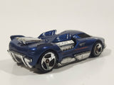 2001 Hot Wheels First Editions Maelstrom Dark Blue Die Cast Toy Car Vehicle