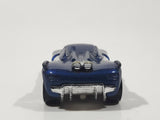 2001 Hot Wheels First Editions Maelstrom Dark Blue Die Cast Toy Car Vehicle