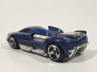 2001 Hot Wheels First Editions Maelstrom Dark Blue Die Cast Toy Car Vehicle