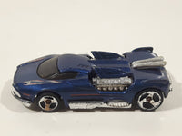 2001 Hot Wheels First Editions Maelstrom Dark Blue Die Cast Toy Car Vehicle