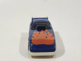 1996 Hot Wheels Flames Series Funny Car 1/5 Blue Die Cast Toy Race Car Vehicle McDonald's Happy Meal