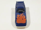 1996 Hot Wheels Flames Series Funny Car 1/5 Blue Die Cast Toy Race Car Vehicle McDonald's Happy Meal