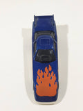 1996 Hot Wheels Flames Series Funny Car 1/5 Blue Die Cast Toy Race Car Vehicle McDonald's Happy Meal