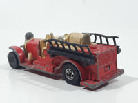 1981 Hot Wheels Old Number 5 Fire Truck Red Die Cast Toy Car Vehicle