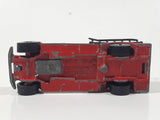 1981 Hot Wheels Old Number 5 Fire Truck Red Die Cast Toy Car Vehicle