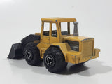 Vintage Majorette Tracto Bull Dozer Front End Loader No. 211 & 263 Yellow Black 1/87 Scale Die Cast Toy Construction Equipment Vehicle