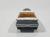 Vintage Majorette Pontiac Firebird Trans Am White Die Cast Toy Car Vehicle with Blown Motor
