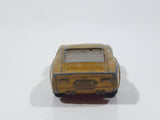 Vintage Lesney Superfast Matchbox Series No. 33 Lamborghini Miura Gold Die Cast Toy Car Vehicle