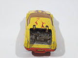 Vintage 1973 Lesney Products Matchbox Superfast No. 33 Datsun 126X Yellow and Orange Die Cast Toy Car Vehicle