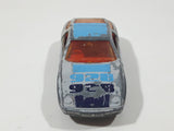 Vintage 1984 Matchbox Superfast No. 59 Porsche 928 Grey Die Cast Toy Car Vehicle with Opening Doors