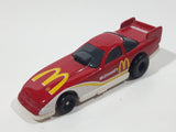 1993 McDonald's Hot Wheels Racing Series Probe Funny Car 1/8 Red Die Cast Toy Race Car Vehicle