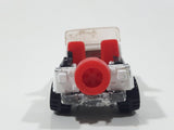 1986 Hot Wheels Jeep CJ-7 White Die Cast Toy Car Vehicle