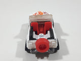 1986 Hot Wheels Jeep CJ-7 White Die Cast Toy Car Vehicle