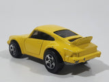 1999 Hot Wheels Porsche 911 P-911 Yellow Die Cast Toy Car Vehicle