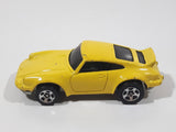 1999 Hot Wheels Porsche 911 P-911 Yellow Die Cast Toy Car Vehicle