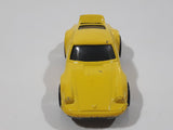 1999 Hot Wheels Porsche 911 P-911 Yellow Die Cast Toy Car Vehicle