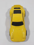 1999 Hot Wheels Porsche 911 P-911 Yellow Die Cast Toy Car Vehicle